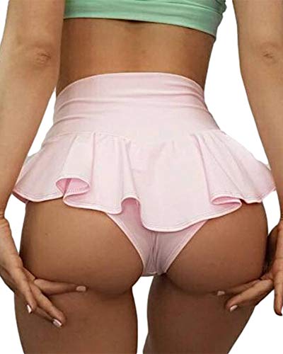 BZB Women's Yoga Shorts Cut Out Scrunch Booty Hot Pants High Waist Gym Workout Active Butt Lifting Sports Leggings