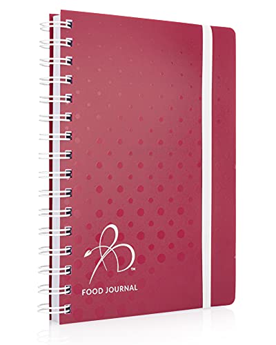 Bright Line Eating Official Food Journal  90-Day Daily Meal Planner Notebook  Weight Loss Journal to Track Food, Water, & Weight Loss  Food Diary Journal w/Healthy Eating Tips & Food Plan (Berry)