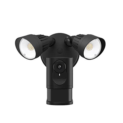 eufy Security Floodlight Cam E220 with Built-in AI, 2K, 2-Way Audio, No Monthly Fees, 2000-Lumen Brightness, Weatherproof, Hardwired, Motion Only Alert