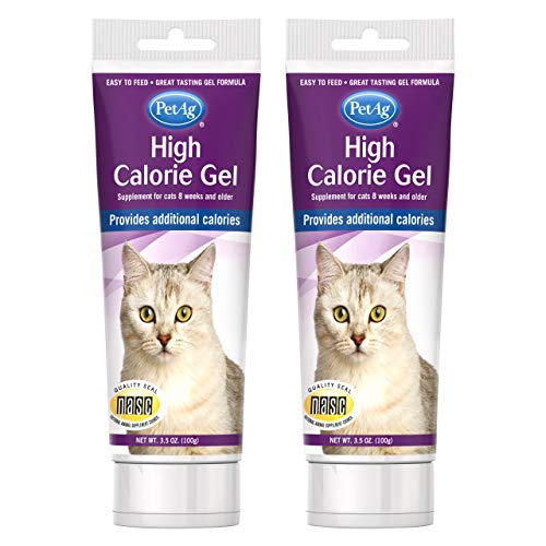 PetAg High Calorie Gel Supplement for Cats - Keep Cats at Optimal Performance Levels - 3.5 oz - 2 Pack