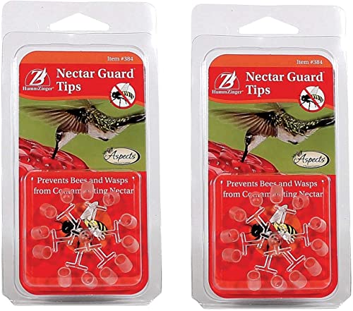 Aspects Bird Feeders Hummzinger Hummingbird Nectar Guard Tips (Pack of 2)