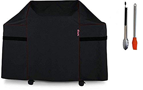 BBQ Coverpro 82832 for Weber Spirit 220 and 300 Series Gas Grills (Compared to The Weber 7106 Grill Cover) Including Basting Brush and Tongs