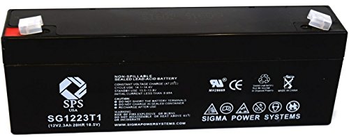 SPS Brand 12V 2.3 Ah Terminal T1 Replacement Battery for Cub Cadet CC46ES (1 PACK)