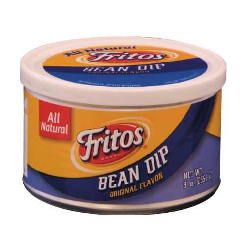 Fritos Bean Dip, 9 Ounce (Pack of 6)