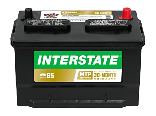 Interstate Batteries Group 65 Car Battery Replacement (MTP-65HD) 12V, 850 CCA, 30 Month Warranty, Replacement Automotive Battery for Cars, Trucks, SUVs, Cargo Vans