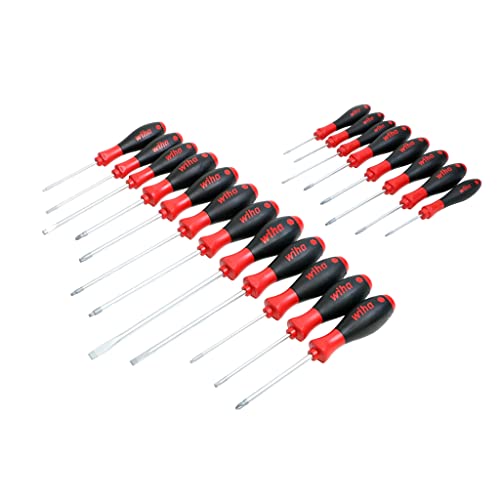 Wiha 30299 Pro Tool Set with SoftFinish Grip, 20 Piece