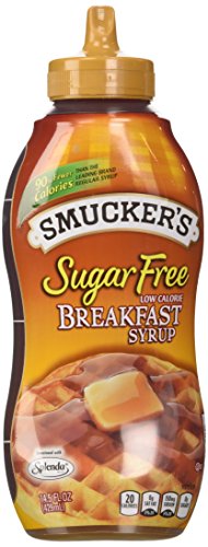 Smuckers Sugar Free Breakfast Syrup, 14.5 Fl Oz (Pack of 2)