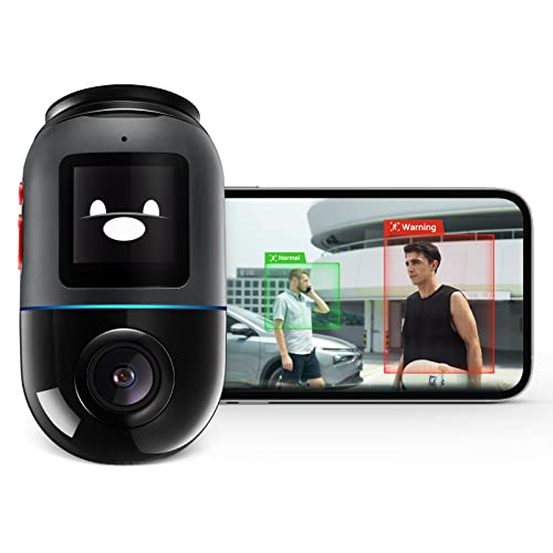 70mai Dash Cam Omni, 360 Rotating, Superior Night Vision,Built-in 128GB eMMC Storage, Time-Lapse Recording, 24H Parking Mode, AI Motion Detection, 1080P Full HD, Built-in GPS, App Control