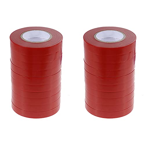 Perfacility Garden Tapes for Plant Tying Tool, 20 Rolls 1/2" * 100 Feet Stretch Plant Ties for Grape Tomatoes & Climbing Vines & Tree, Plastic Ribbon Replacement for Tie Wrap Gun, Not Harm Plants