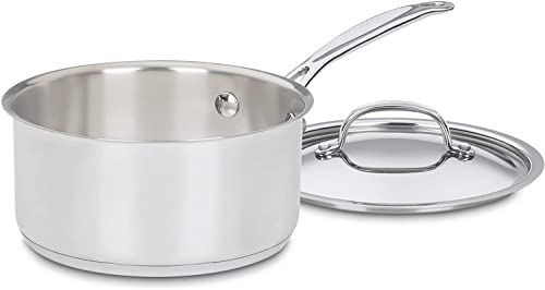 Cuisinart 719-18 Chef's Classic Stainless 2-Quart Saucepan with Cover