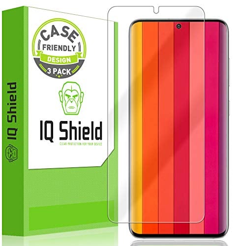IQShield Screen Protector Compatible with Samsung Galaxy S20 Plus (S20+ 6.7 inch)(3-Pack)(Case Friendly) Anti-Bubble Clear Film