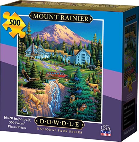 Dowdle Jigsaw Puzzle - Mount Rainier National Park - 500 Piece