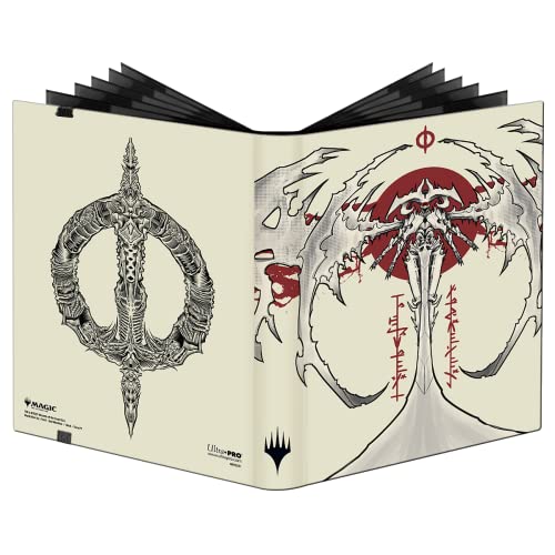 Ultra PRO - Magic: The Gathering Phyrexia 9-Pocket PRO-Binder (Atraxa) - Protect Collectible Cards, Trading Cards, & Sports Cards, Side Loading Pockets, Protects & Stores up to 360 Standard Size Cards