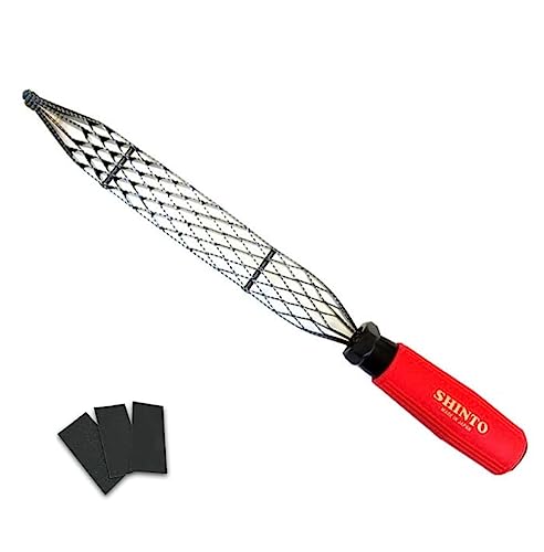 Shinto Saw Rasp E1201 Blade length 7.87in (200mm) over-all length 12.99in (330mm) include priginal sand Paper