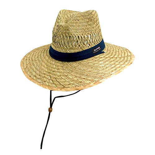 Panama Jack Safari Excursion Hat (Solid Navy, Large)