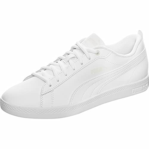 PUMA Women's Low-Top Trainers, White, 7.5