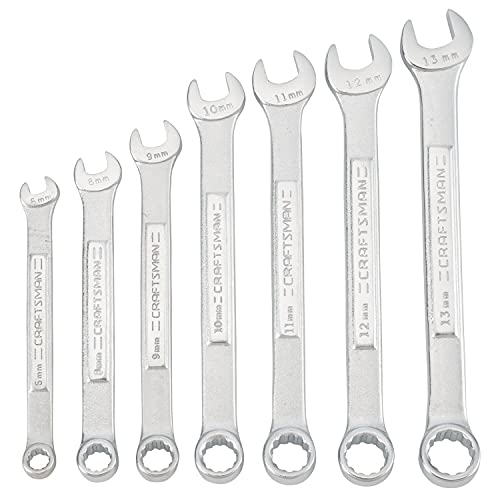 Craftsman MM WRENCH SET IN POUCH, 7PC (CMMT21086)