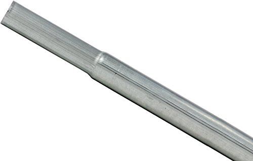 Channel Master Heavy Duty TV Antenna Mast Pole Stackable with Swedged End - 18 Gauge Galvanized Steel - 1.25 Inch Diameter - 5 Foot Long