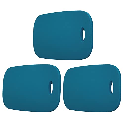 Gardzen 3-Pack Garden Kneeling Pad, Soft Foam Knee Mat Seat Cushion, 15.5"x10.6"x1", Blue