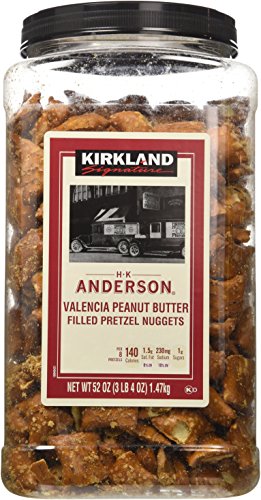 Kirkland Hk Anderson Peanut Butter Filled Pretzels 3 Lb (Pack of 2)