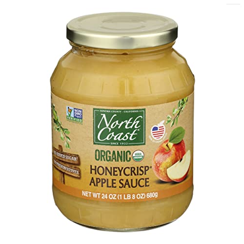 NORTH COAST Organic Honeycrisp Apple Sauce, 24 OZ