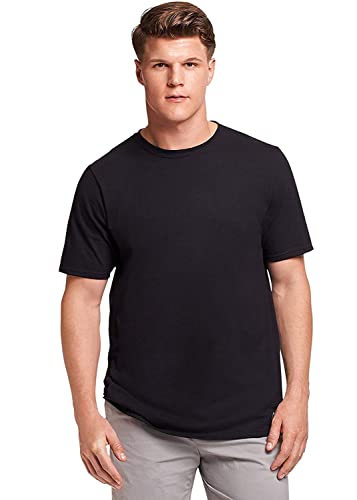 Russell Athletic mens Performance Cotton Short Sleeve T-Shirt, black, XXL