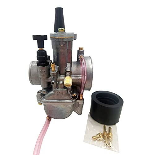 MothAr 21mm Carburetor Universal 50cc 80cc 100cc 110cc 1T 2T 4T Cylinder Engine Scooter Quad Motorcycle ATV