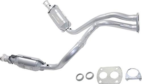 Evan Fischer Catalytic Converter Compatible with 2005-2007 Ford F-250 Super Duty, 2005-2007 F-350 Super Duty, 2005-2007 F-450 Super Duty & 2005-2007 F-550 Super Duty Front