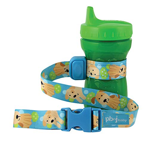 PBnJ Baby SippyPal Sippy Cup Strap Holder Leash Tether (1 Puppy)