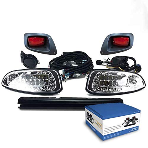 Instamatic EZGO RXV GOLF CART DELUXE STREET LEGAL ALL LED LIGHT KIT 2016 - Present