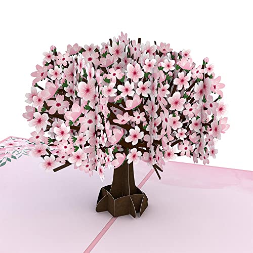 Lovepop Happy Mother's Day Cherry Blossom Pop-Up Card, 5 x 7, Gift for Mom, 3D Flower Card for Mom or Daughter, Unique Greeting Card for Mom
