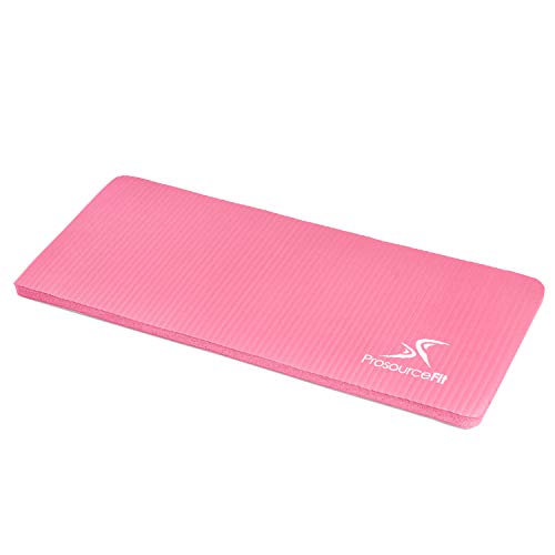 ProsourceFit Yoga Knee Pad Cushion - Pink , 5/8"/15mm