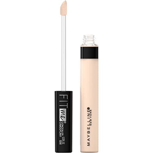 Maybelline Fit Me Liquid Concealer Makeup, Natural Coverage, Lightweight, Conceals, Covers Oil-Free, Fair, 1 Count