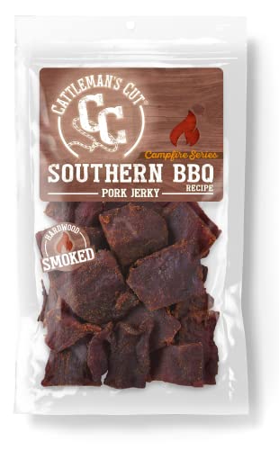 Cattleman's Cut Campfire Series Southern BBQ Pork Jerky, 8 Ounce