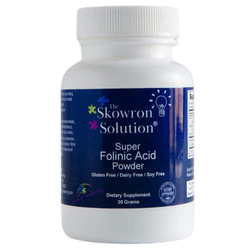 The Skowron Solution Super Folinic Acid Complete Methylation Support Powder Supplement, 60 Servings