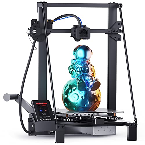 Longer LK5 Pro 3D Printer, FDM 3D Printer with Large Build Size 11.8x11.8x15.7in, 95% Pre-Assembled, Fully Open Source, Resume Printing, Silent Mainboard. Ideal for DIY Home and School Printing.