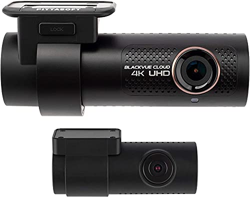 BlackVue DR900X-2CH Plus with 64GB microSD Card | 4K UHD Cloud Dashcam | Built-in Wi-Fi, GPS, Parking Mode Voltage Monitor | LTE and Mobile Hotspot via Optional LTE Module