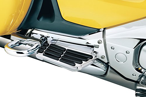 Kuryakyn 7006 Motorcycle Foot Control Component: Transformer Passenger Floorboards for 2001-17 Honda Gold Wing GL1800, F6B Motorcycles, Chrome, 1 Pair