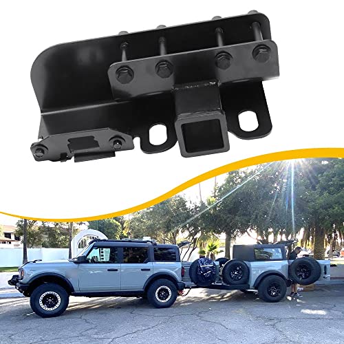 EZREXPM Class 3 Trailer Tow Hitch, 2-Inch Receiver, Fit for Ford Bronco 2dr 4dr 2021 2022 2023