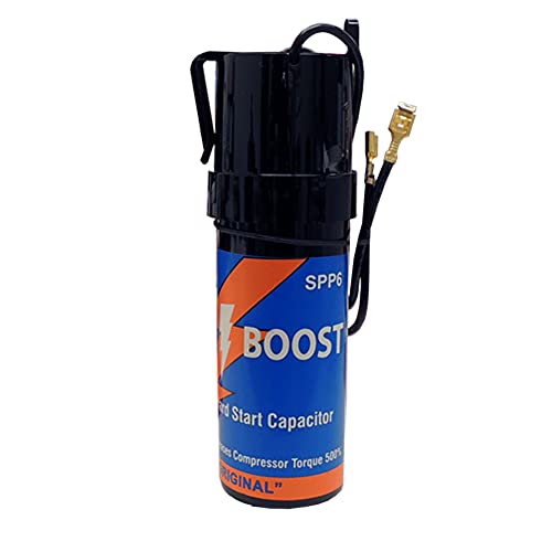 SUPCO SPP-6 Super Boost Start Capacitor, 130-156f Size, 1/2-10 hp, 90-277Vac