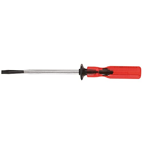 Klein Tools K44 5/16-Inch Slotted Screw Holding Screwdriver, 8-1/4-Inch