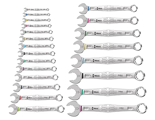 6003 Joker 22 Set 1 Ring Spanner Set, 22 Pieces