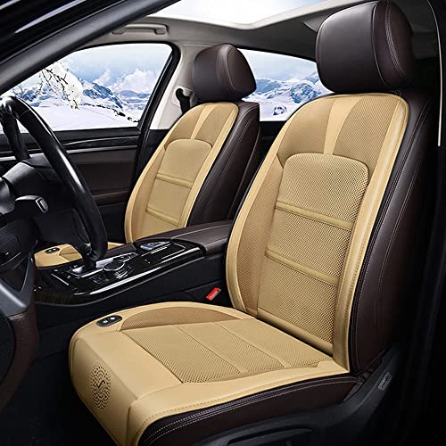 Car Ventilated Cushion Automotive Cooling Seat Cover Summer Seat Cooler Comfortable & Breathable with 8 Fans 3 Adjustable Wind Speeds for Car Truck SUV RV