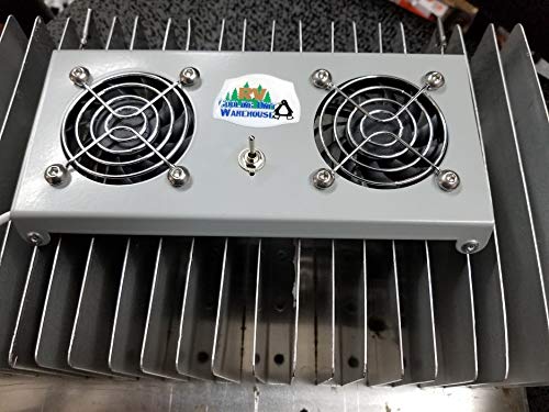 Deluxe RV Refrigerator Evaporator Fan w/Grill