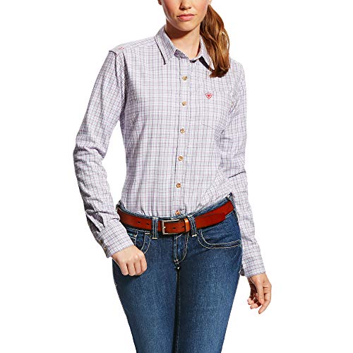 ARIAT womens Flame Resistant Work Shirt, Multi, Medium US