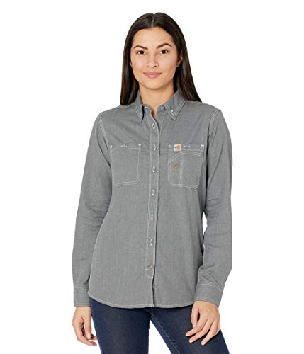 Carhartt Women's Shirt, Gray, XX