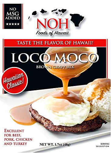 NOH Foods of Hawaii LOCO MOCO BROWN GRAVY MIX Pack of 12, 1.7 oz (Pack of 12)