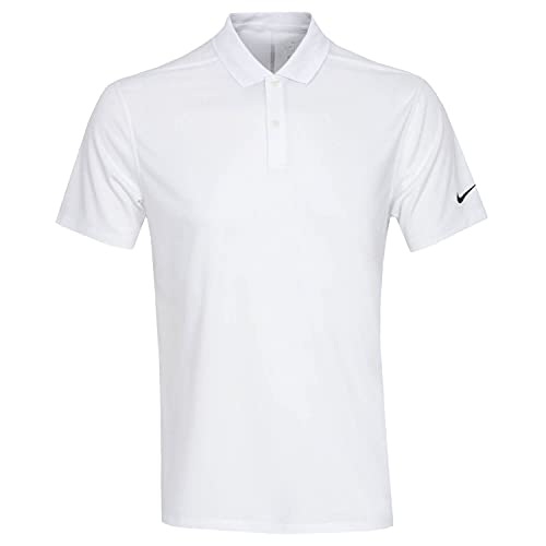 Nike Men's Standard Victory Golf Polo, White, XXL