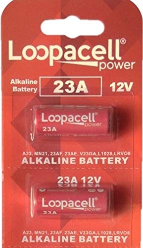 LOOPACELL 2 A23 GP23AE 21/23 23A 23GA MN21 GP23 23AE 12v Alkaline Batteries
