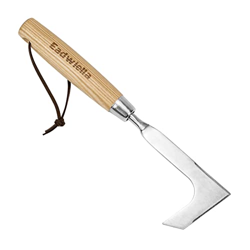 Eadwiella Crack Weeder Tool Sidewalk Crack Weeder Paver/Crevice Weed Removal Tool 11 inch for Weeding Between Pavers Sidewalk Driveway Deck Handhold Crevice Cleaning Knife